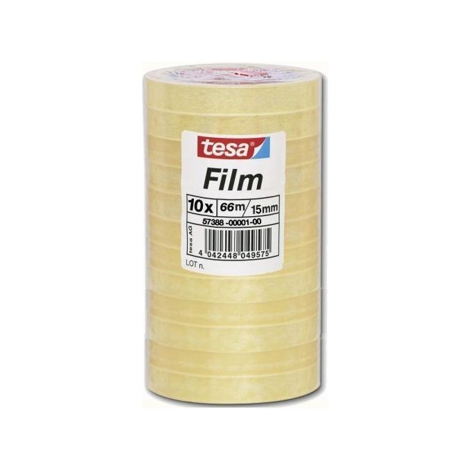Tesa Cf10 nastro Adesivo Trasparente 15mmx66m