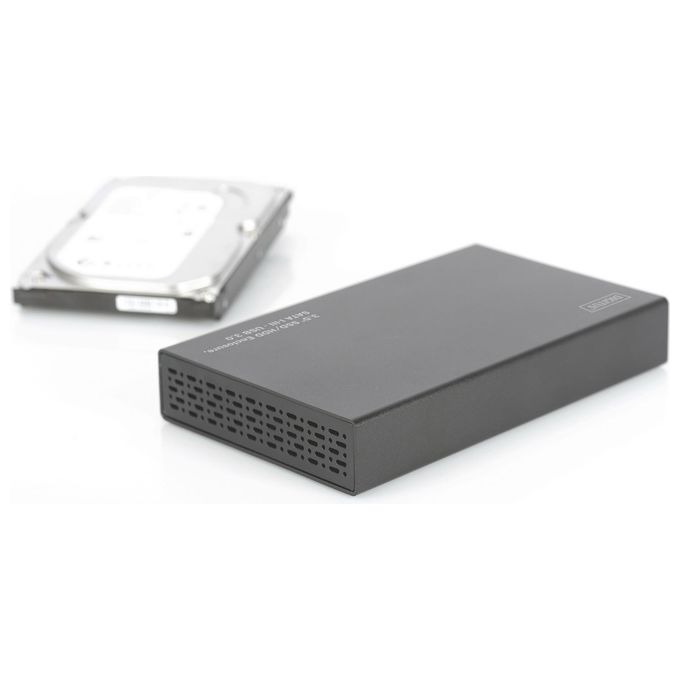 Digitus Box per Hdd-Ssd 3,5'' Sata 3 Usb 3.0