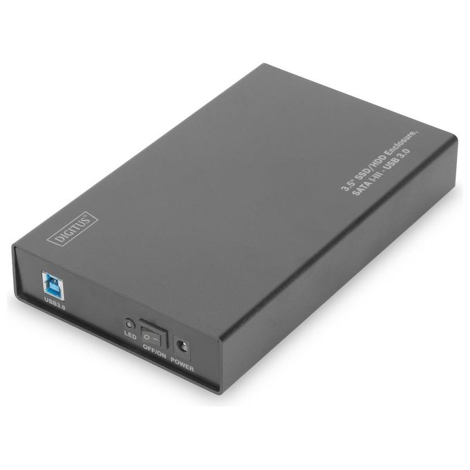 Digitus Box per Hdd-Ssd 3,5'' Sata 3 Usb 3.0
