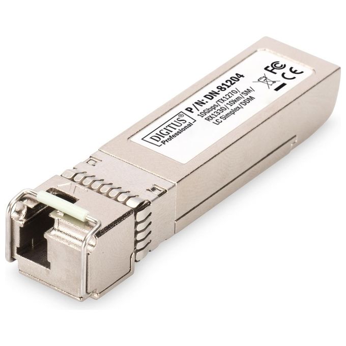 Digitus Modulo Professional Sfp 10 Gbps Bidirezionale Singlemode Tx1270-rx1330 10 Km