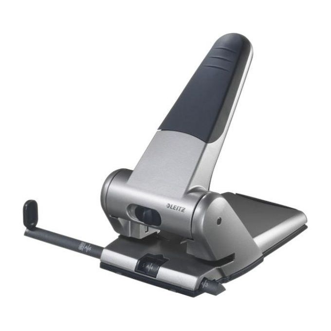 Leitz Perforatore 5180 2 Fori 63 Fg Grigio