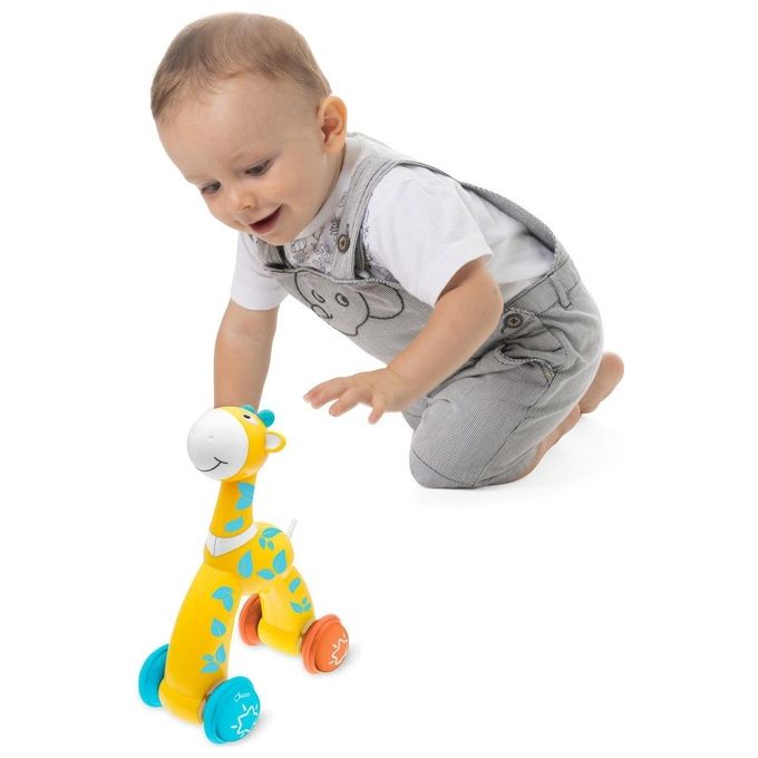 Chicco Prime Attivita' Baby Sense e Focus Gioco Giraffa Spingi e Vai