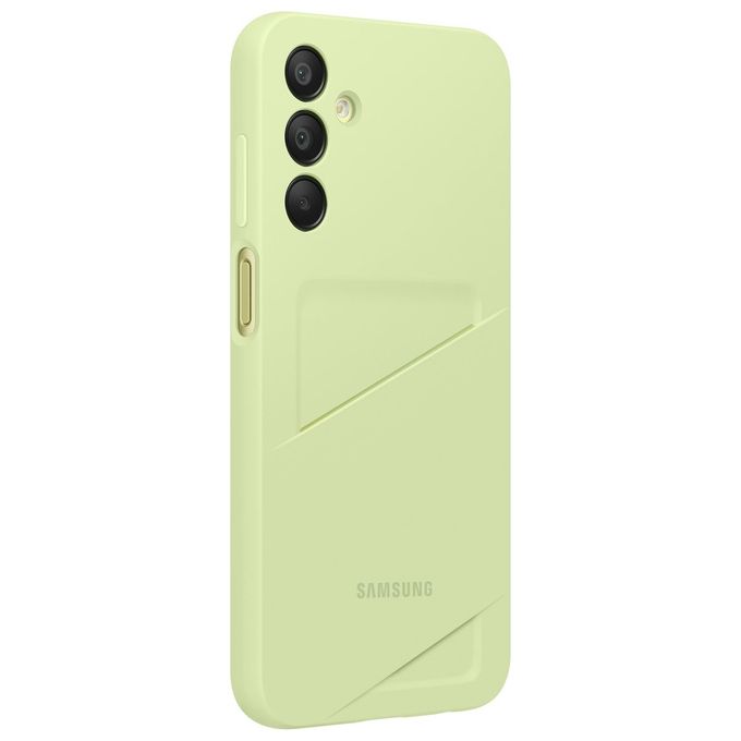 Samsung Card Slot Custodia per Galaxy A15-A15 5G Lime