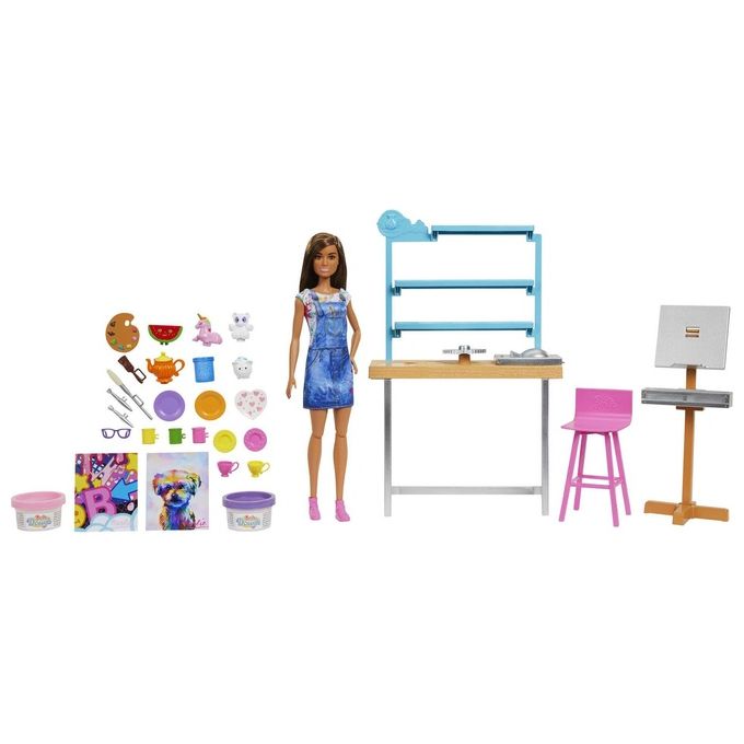 Mattel Playset Barbie Studio Creativo con Bambola