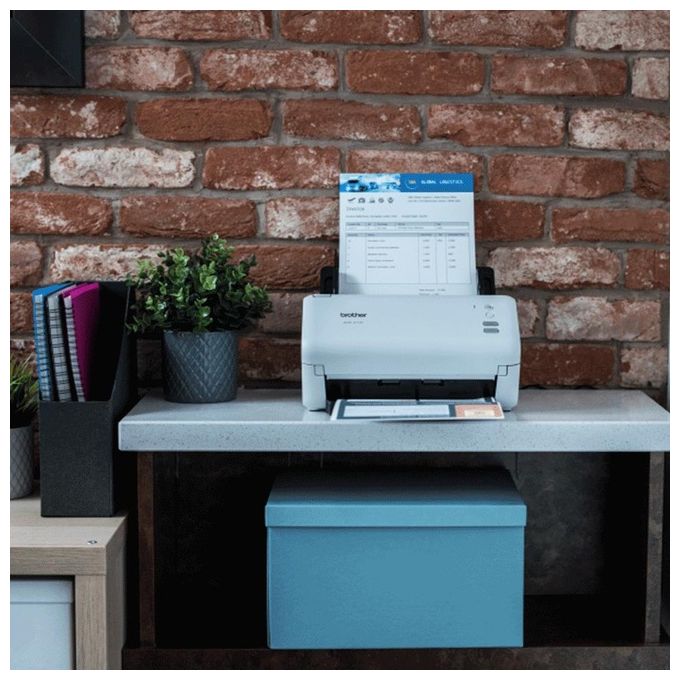Brother ADS-4100 Scanner ADF 600x600 DPI A4 Nero-Bianco