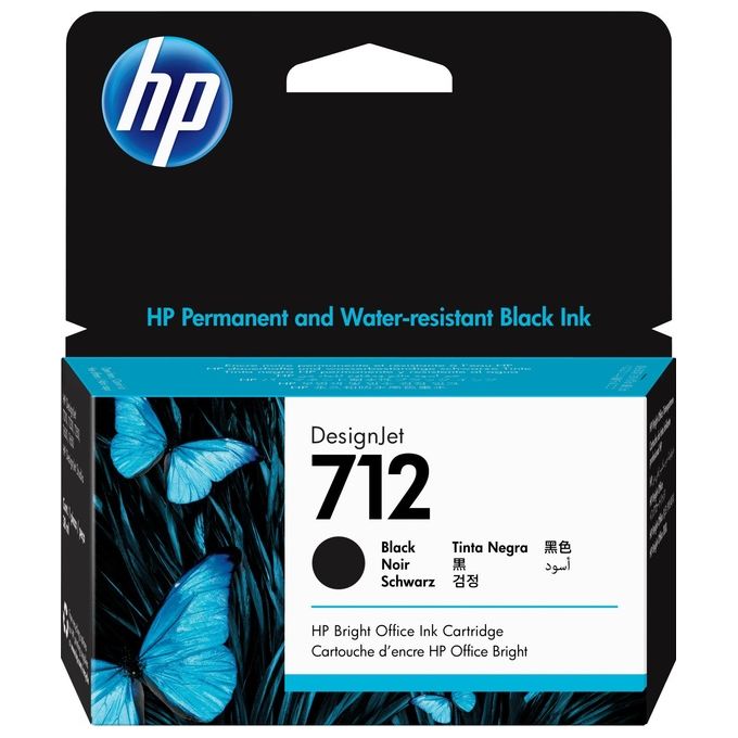 HP 712 Cartuccia Originale Nero