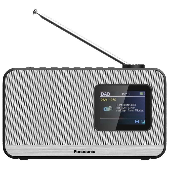 Panasonic RF-D15EG-K Radio Digitale DAB-FM Portatile con Bluetooth Nero