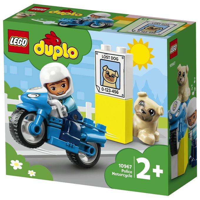 LEGO Duplo Town Moto della Polizia