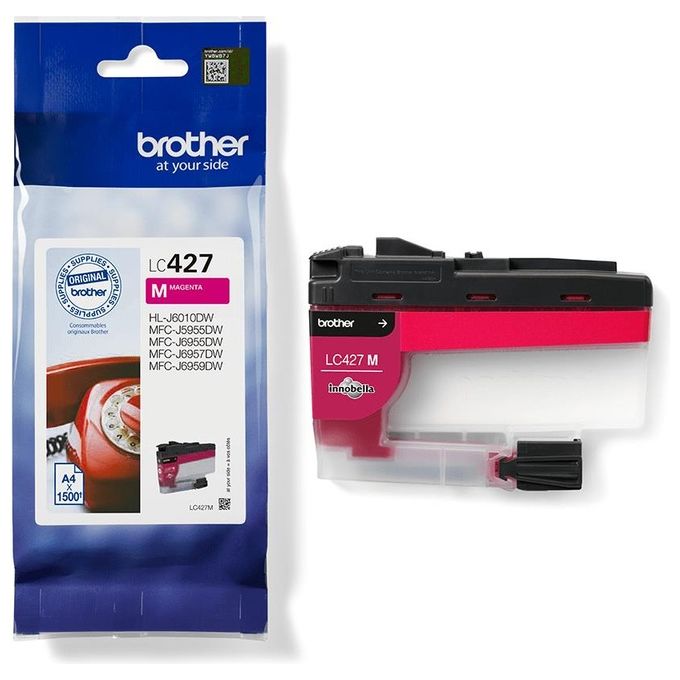 Brother LC-427M Cartuccia d'Inchiostro 1 Pezzo Originale Resa Standard Magenta