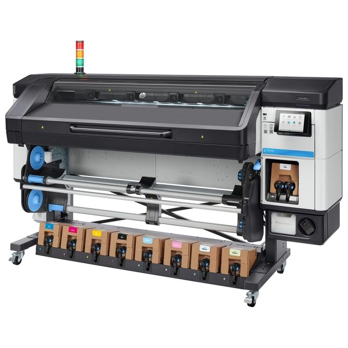 HP Latex 800 64'' Stampante Grandi Formati Colore Ink-Jet Rotolo 1200x1200 Dpi fino a 122 mq-h Gigabit LAN Bianco