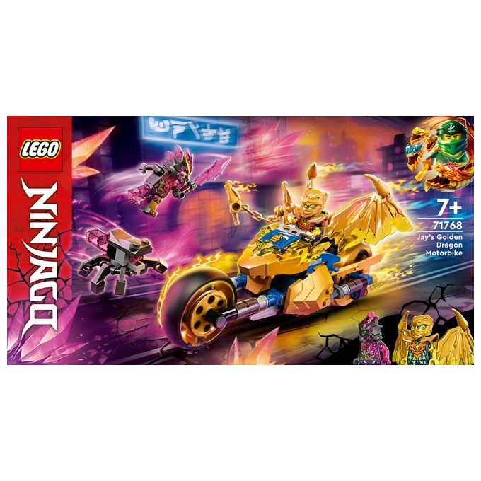 LEGO Moto drago d'oro di Jay
