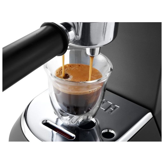 De'Longhi Dedica Style EC685.BK, Macchina Espresso Manuale, Nero-Cromo, 1.1L