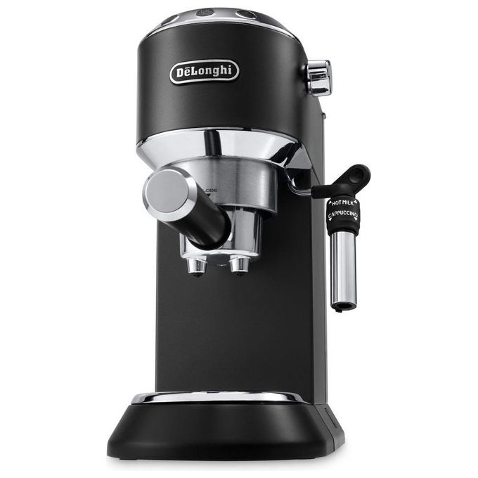 De'Longhi Dedica Style EC685.BK, Macchina Espresso Manuale, Nero-Cromo, 1.1L