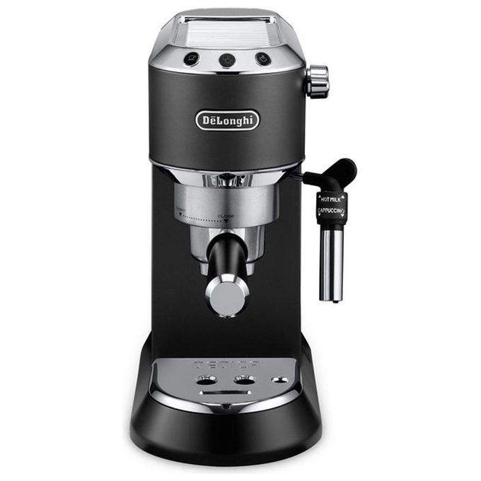 De'Longhi Dedica Style EC685.BK, Macchina Espresso Manuale, Nero-Cromo, 1.1L