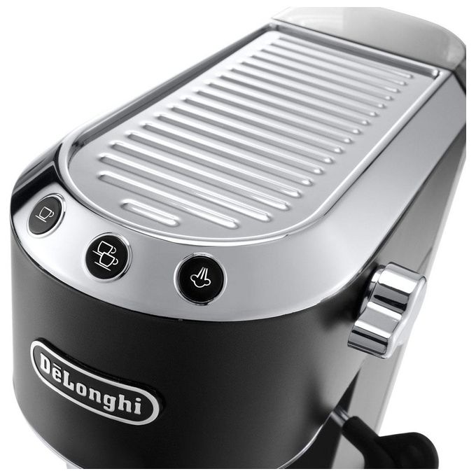 De'Longhi Dedica Style EC685.BK, Macchina Espresso Manuale, Nero-Cromo, 1.1L
