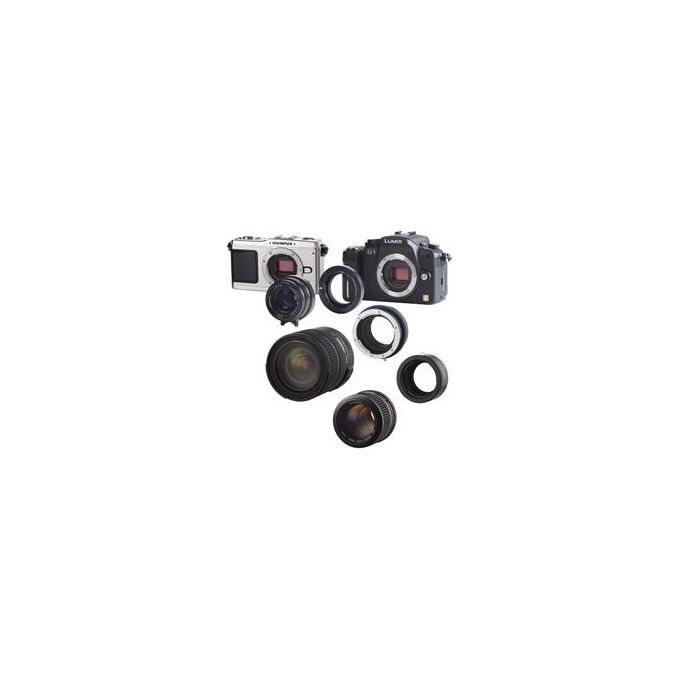 Novoflex Adattatore Olympus OM Obiettivo a MFT Camera