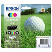 Epson Multipack 34 pallina da Golf 4 Colori per Wf-3720dwf