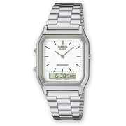 Casio Orologio da Polso Digitale Vintage Acciaio Inox