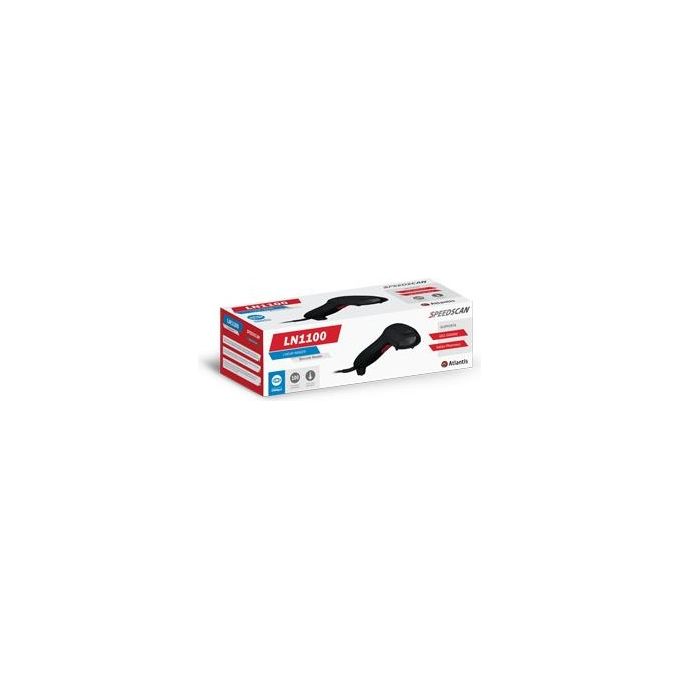Atlantis Land, Lettore Codici a Barre Portatile, Lineare, USB, Nero