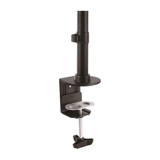 Startech ARMDUALV Supporto Verticale da Scrivania per 2 Monitor VESA, Base Regolabile per Schermi fino a 27''