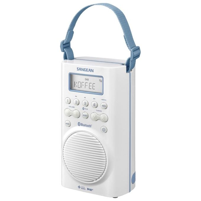 Sangean H205D Radio Portatile Digitale Bianco