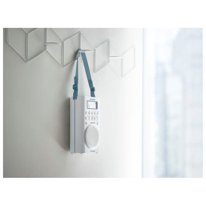 Sangean H205D Radio Portatile Digitale Bianco