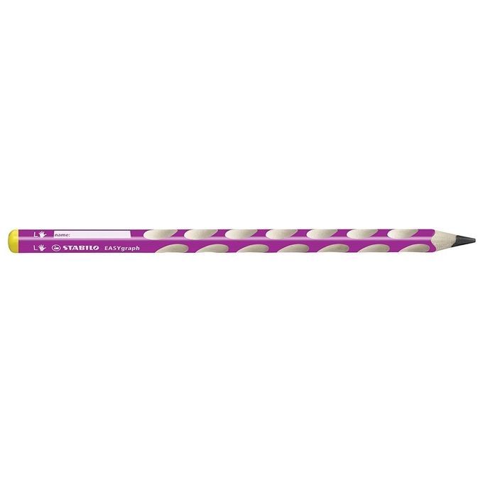 Stabilo Confezione 2 Matite Ergonomiche Triangolari Easygraph HB Rosa