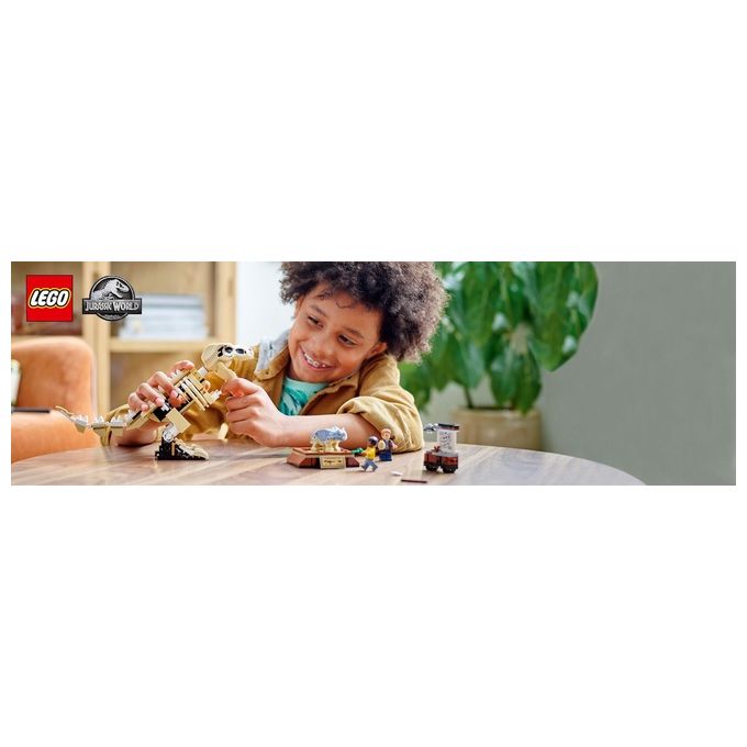 LEGO Jurassic World T. Rex Dinosaur Fossil Exhibition