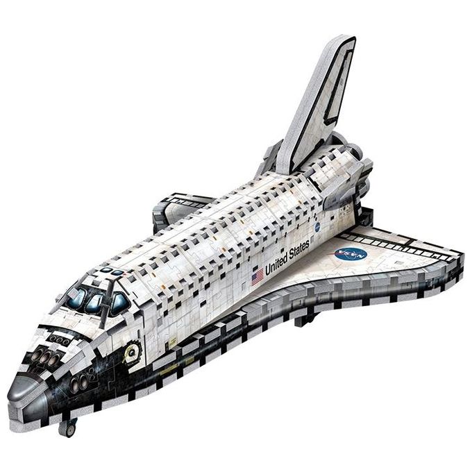 Wrebbit W3D-1008 - Romanticism and History Collection - Space Shuttle-Orbiter (Puzzle 3D 435 Pz)