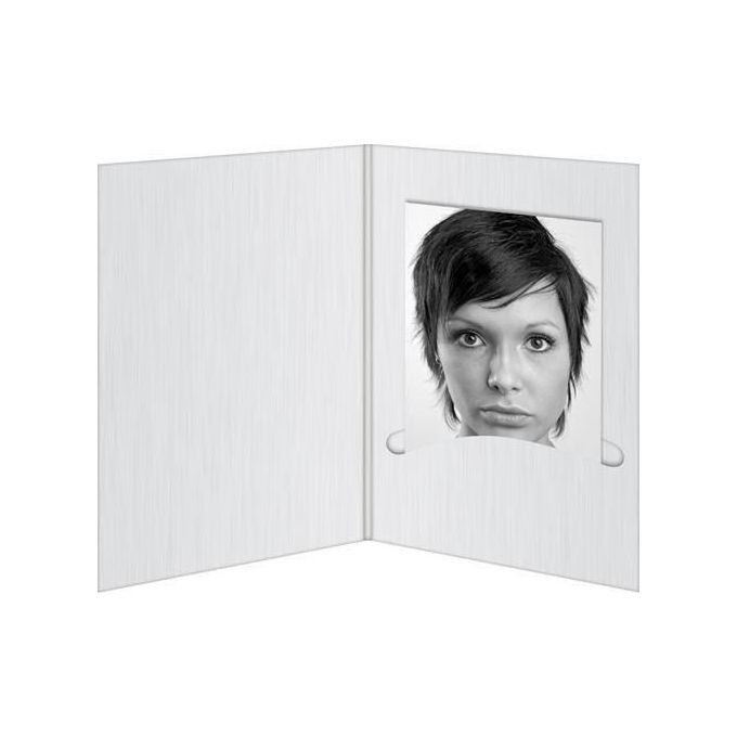 Daiber Cartoncino Portafoto Profi-Line 10x15cm Bianco Opaco 100 Pezzi