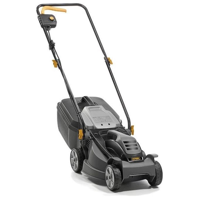 Alpina BL 320 E Tagliaerba Elettrico a Spinta 1000 W Larghezza Taglio 32 cm Sacco 25 L per 300 m² colore Nero Grigio