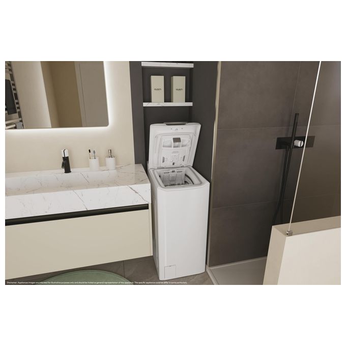 Candy TCA284TM5-S ProWash 500 Lavatrice Carica dall'Alto 8 Kg 1200 rpm Classe A Inverter Wi-Fi (86x41x60 cm) colore Bianco
