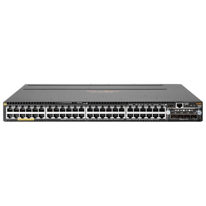 HP Enterprise Aruba Company 3810M 48G PoE+ 4SFP+ 680W Managed L3 Gigabit Ethernet 10-100-1000 Power Supply PoE 1U Grey