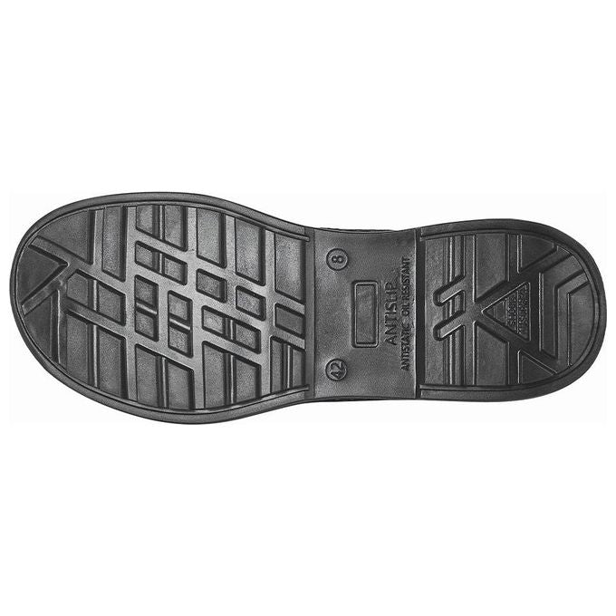 SCARPE FRANK NERO-GIALLO BASSE 43       S1P UPOWER