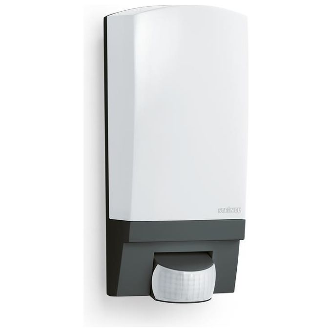 Steinel L 1 SW Lampada per Esterni con Sensore Nero