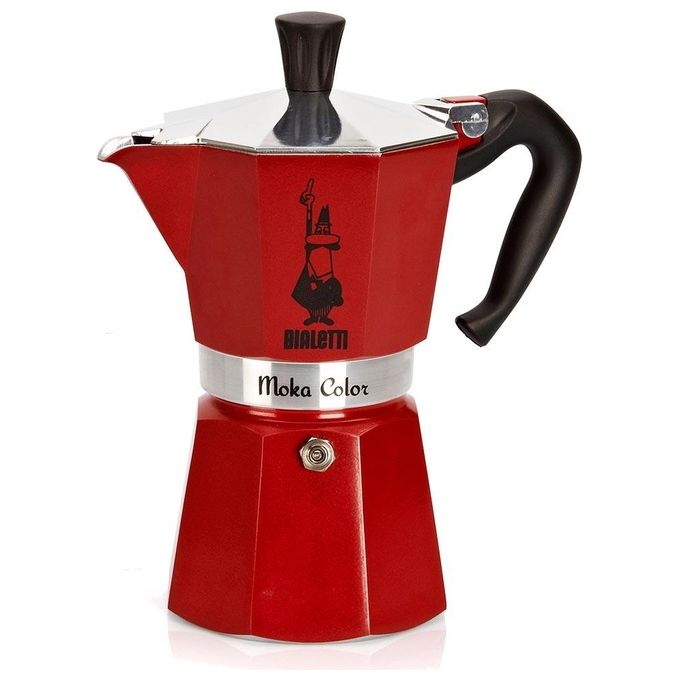 Bialetti Moka Express 6 Tazze Rossa