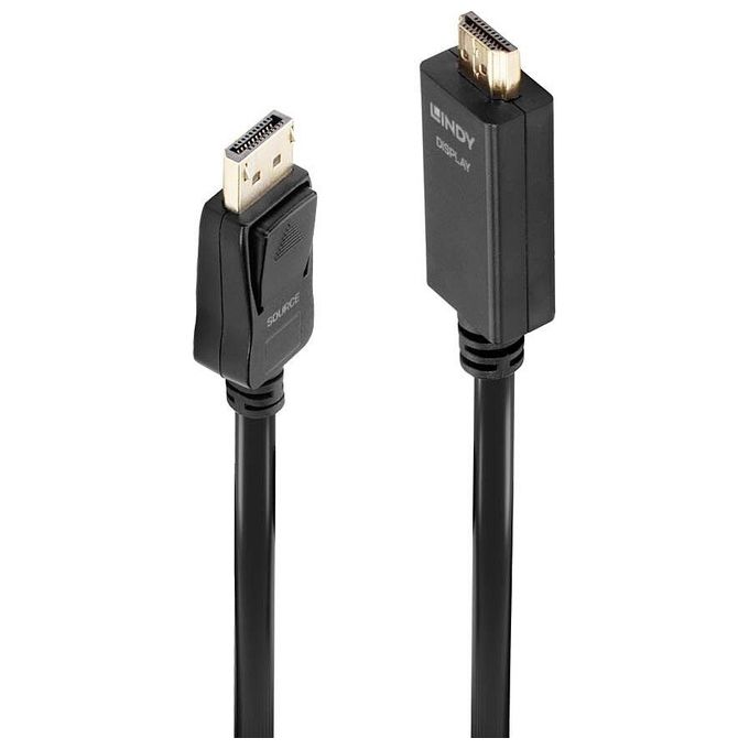 Lindy Cavo DisplayPort Hdmi 4K30 3mt