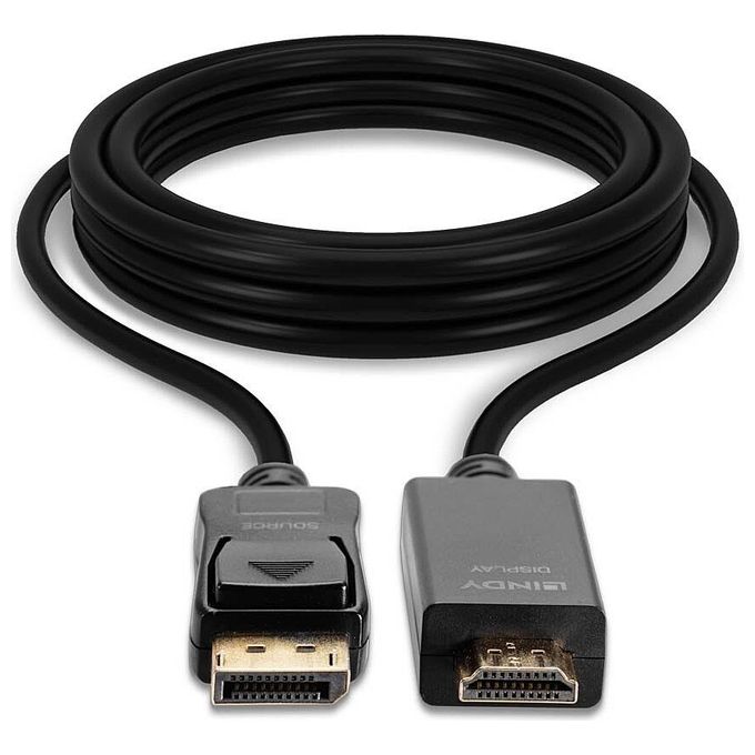 Lindy Cavo Diplayport a Hdmi 4k 2mt