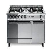 Lofra MR96GV-C Cucina 5 Fuochi con Forno a Gas Ventilato con Grill Elettrico 66Lt Inox Lucidato