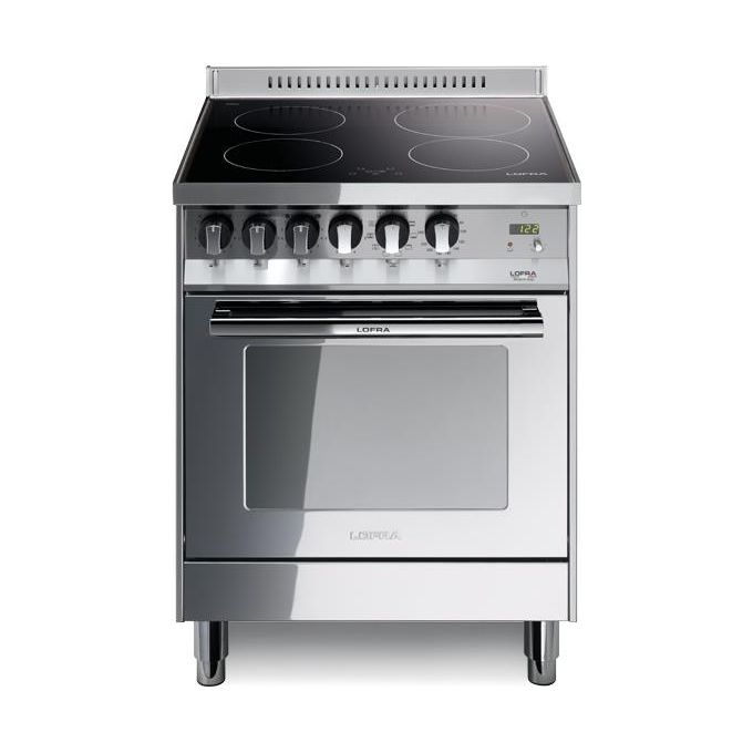 Lofra PL66MFT-4I Cucina 60x60cm 4 Fuochi Forno Multi9 Classe Energetica A Inox