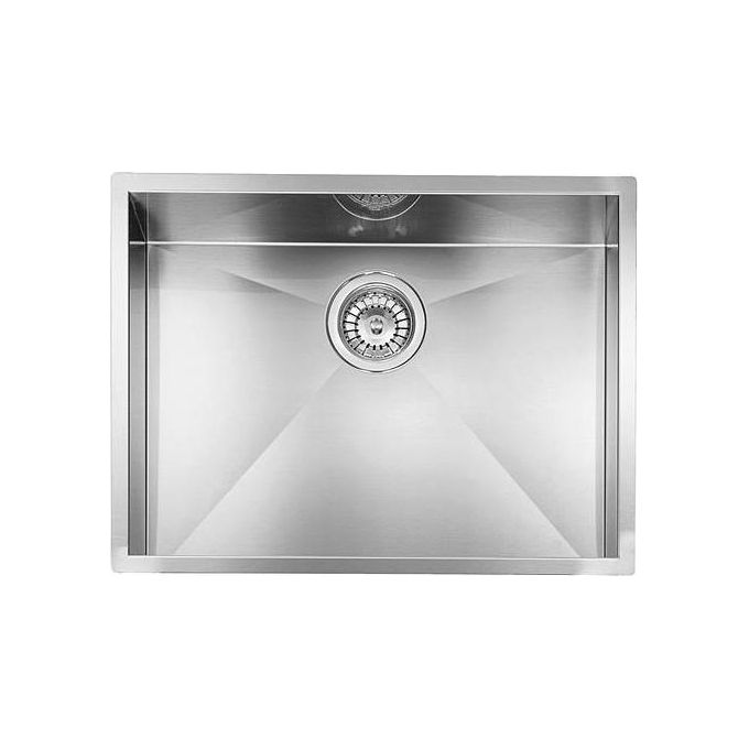 CM 011918XCSSP Serie  Filo Quadra 3'' Lavello Acciaio inox satinato da incasso sottotop 1 vasca 57x45cm