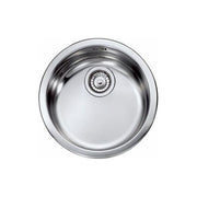 CM 011939XCSSX Serie Cinzia Rotondo Lavello Acciaio inox satinato da incasso 1 Vasca Ø 43,5cm