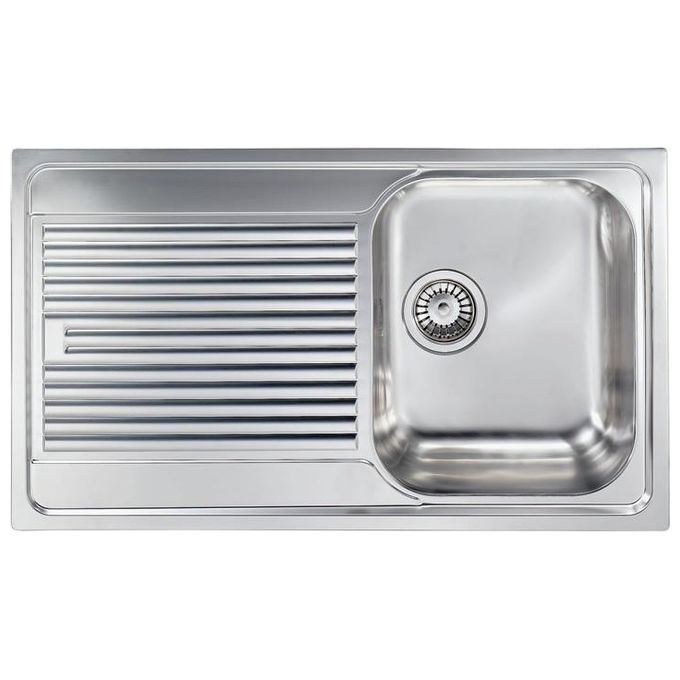 CM 011273DCSSP Lavello IX Zenith 3'' 86X50 1 Vasca a destra