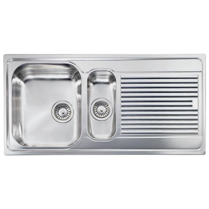 CM 011275SCSSP Lavello IX Zenith 3'' 100X50 2 vasche a sinistra