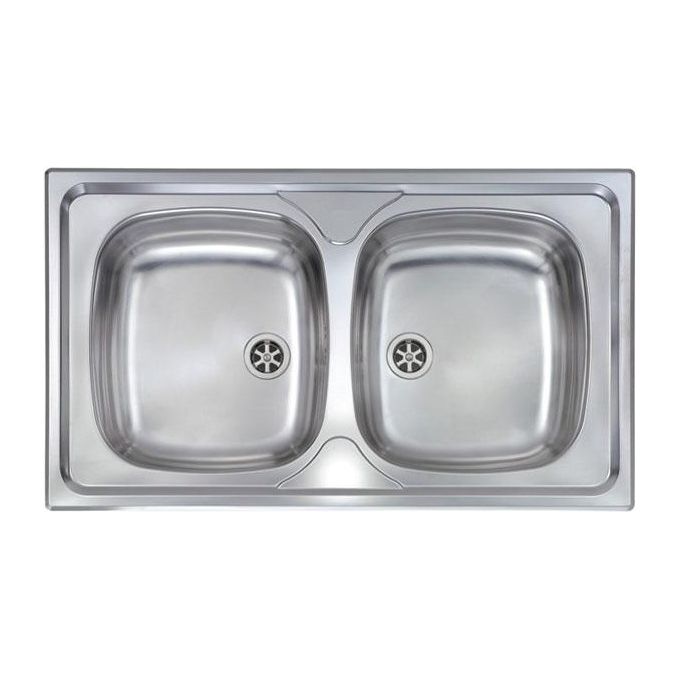 CM 011544XCSSX Lavello IX Mondial 3'' 86X50 2 Vasche