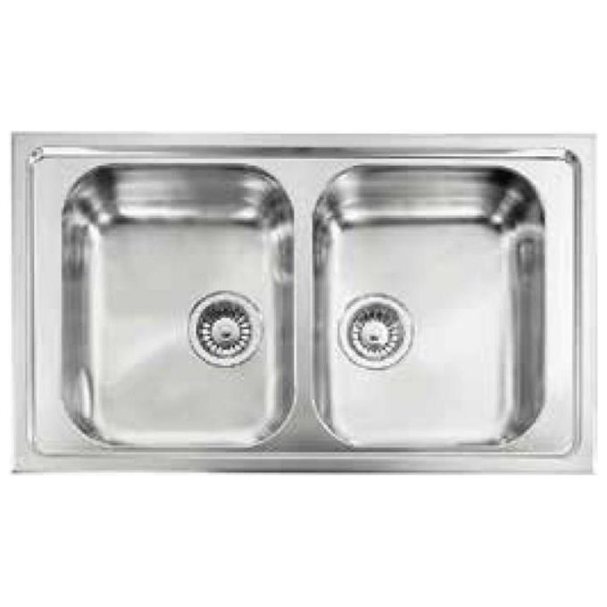 CM 011254XCSSP Lavello IX Zenith Plus 3'' 86X50 2 Vasche