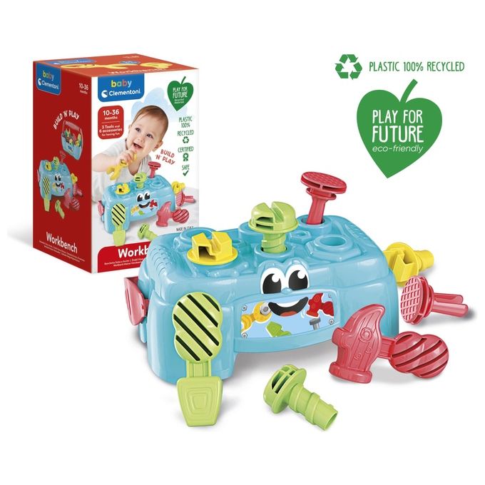 Clementoni 17042 Banchetto Svita e Avvita Multicolore