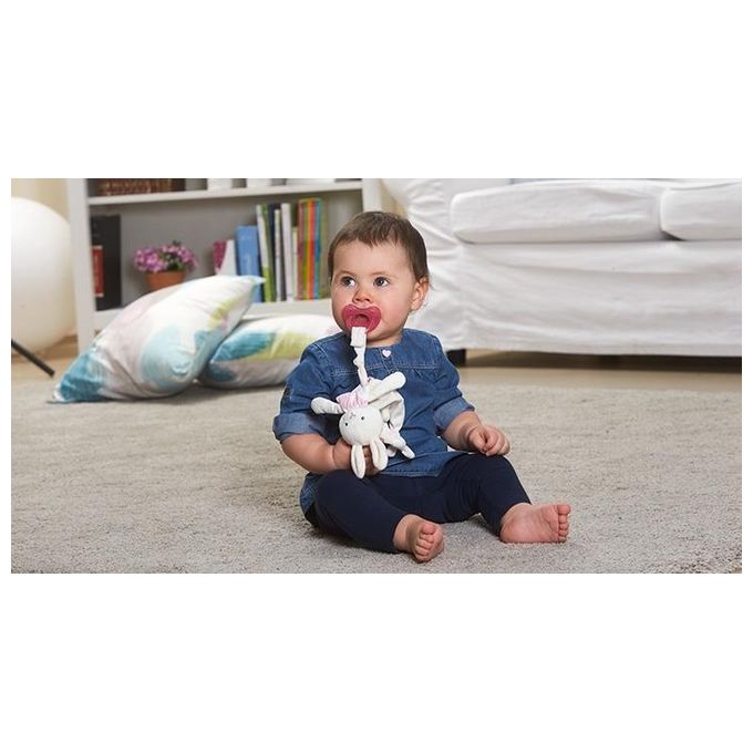 Chicco Porta Ciuccio Buddy Rosa