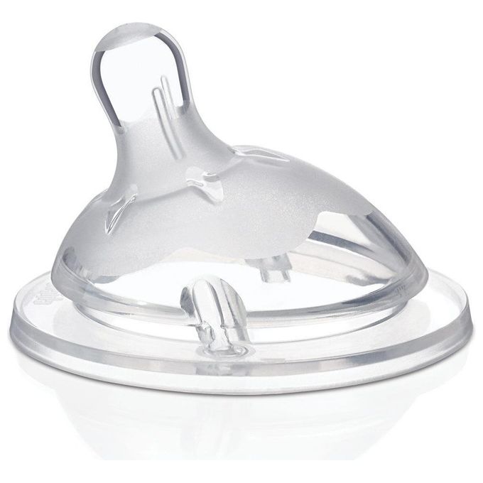 Chicco 810111 Tettarella in Silicone Step Up Flusso Normale 0M+