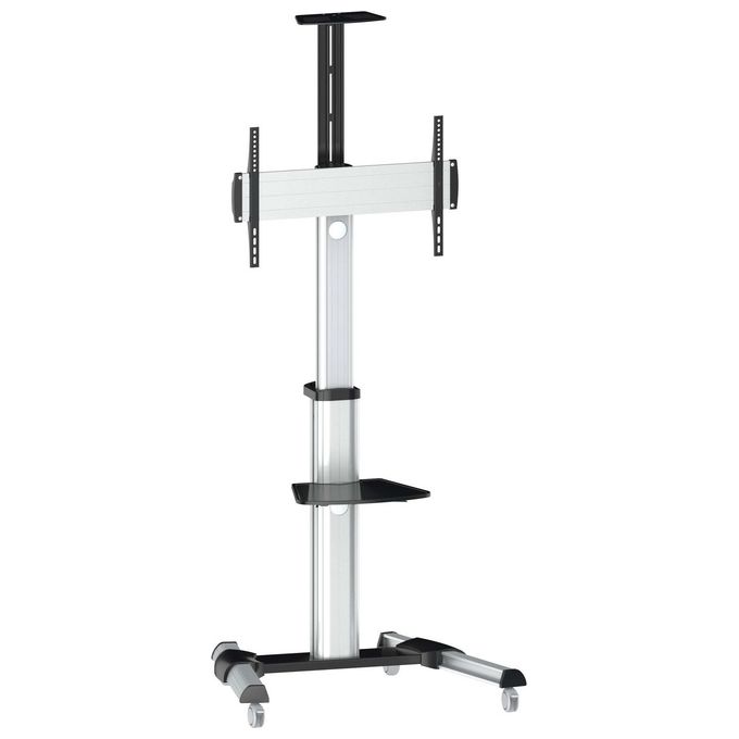 Conceptronic Supporto per Display Espositivi 70'' Nero-Bianco